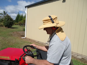 Grass store cutting hats