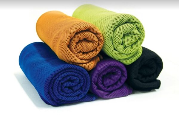 Cooling Towels Chilly Pashmina rolled 5 colours